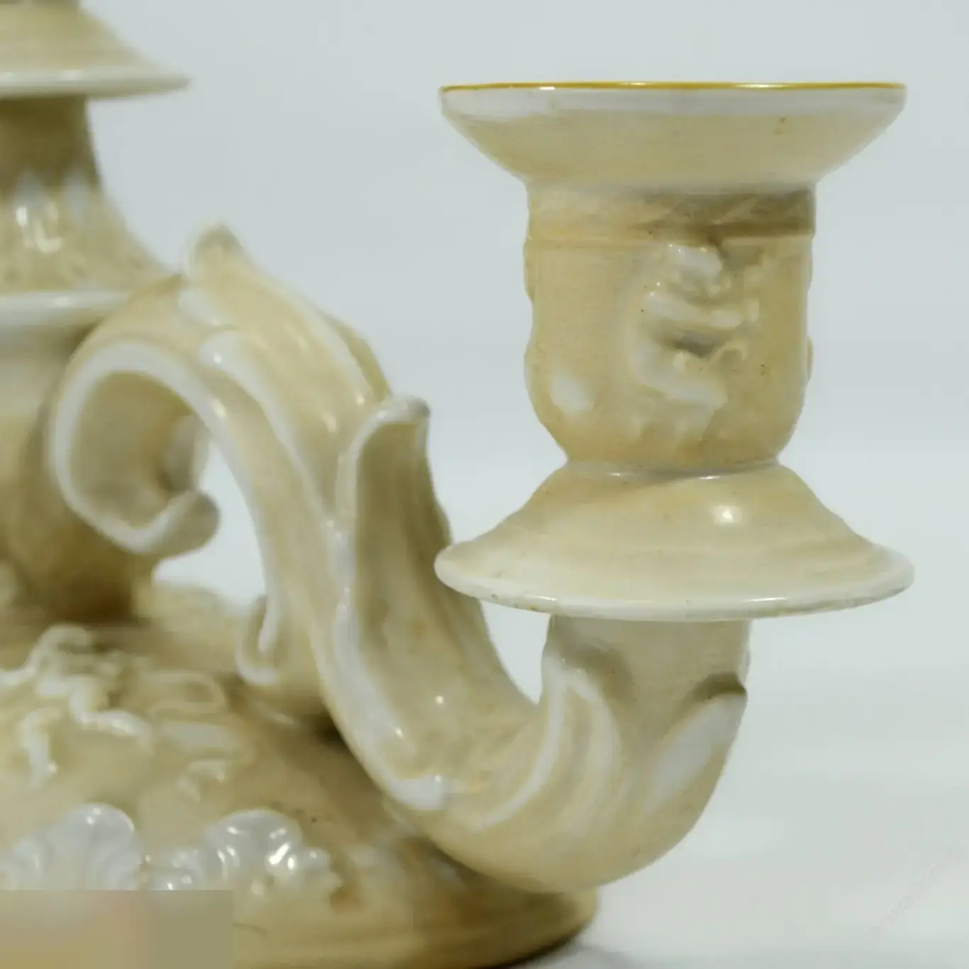 Ангел Антик Путти подсвечник фарфор Германия 6