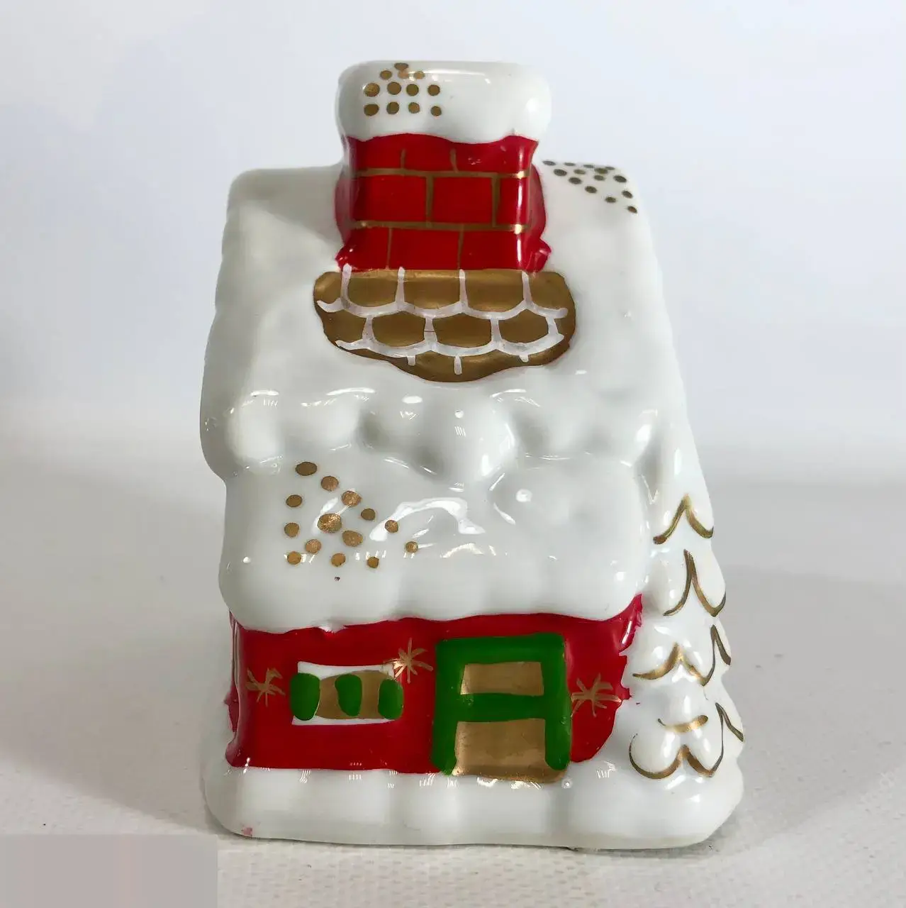 Германия домик подсвечник фарфор Новый год 5