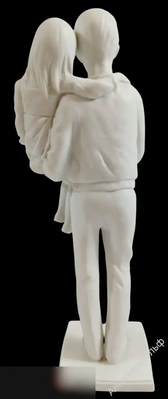 Kaiser бисквит фарфор Статуэтка отец дочь Германия 4