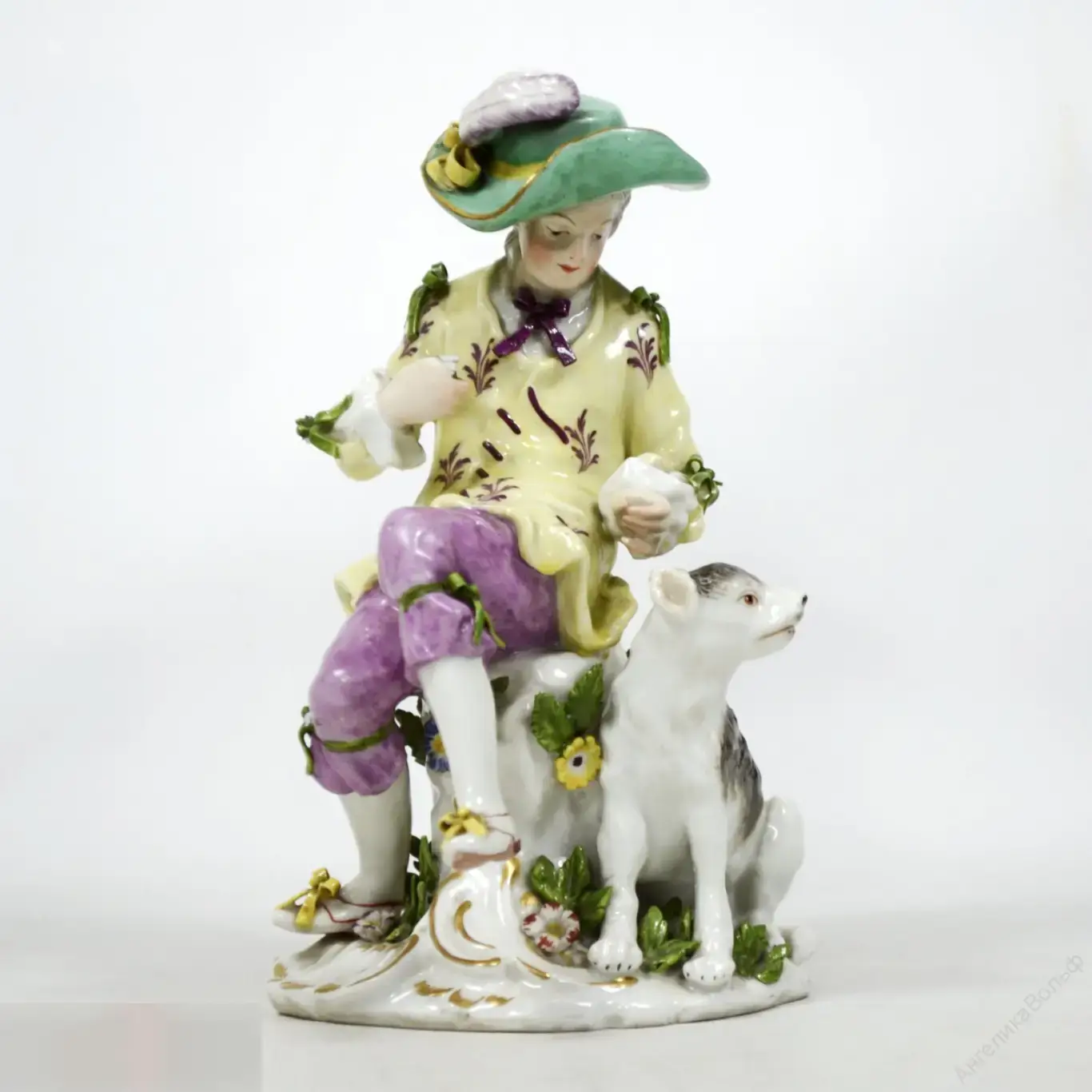 Edme Samson статуэтка фарфор Франция 19 век