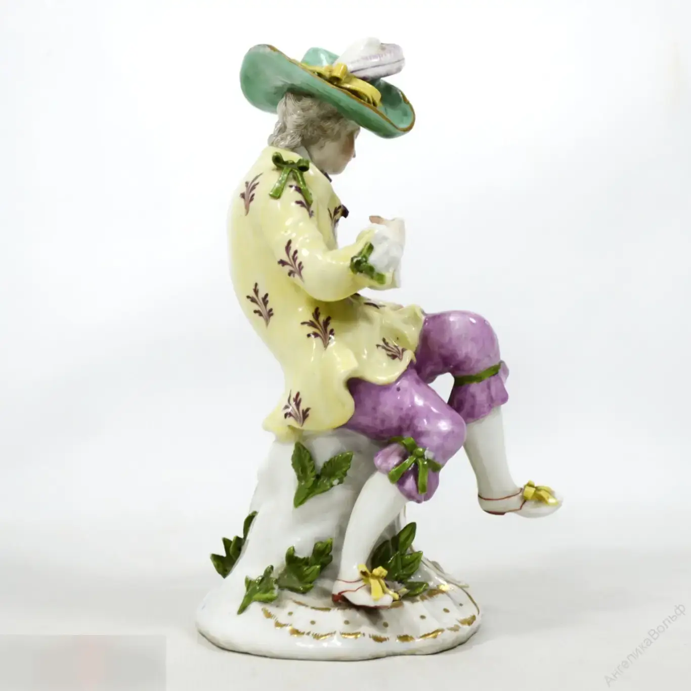 Edme Samson статуэтка фарфор Франция 19 век 1