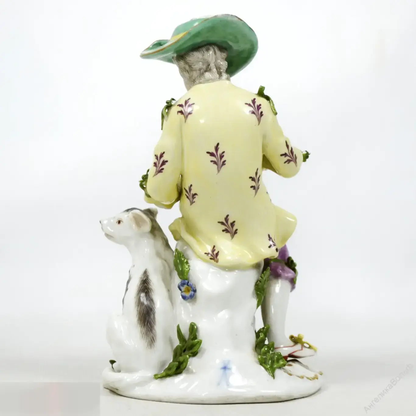 Edme Samson статуэтка фарфор Франция 19 век 2