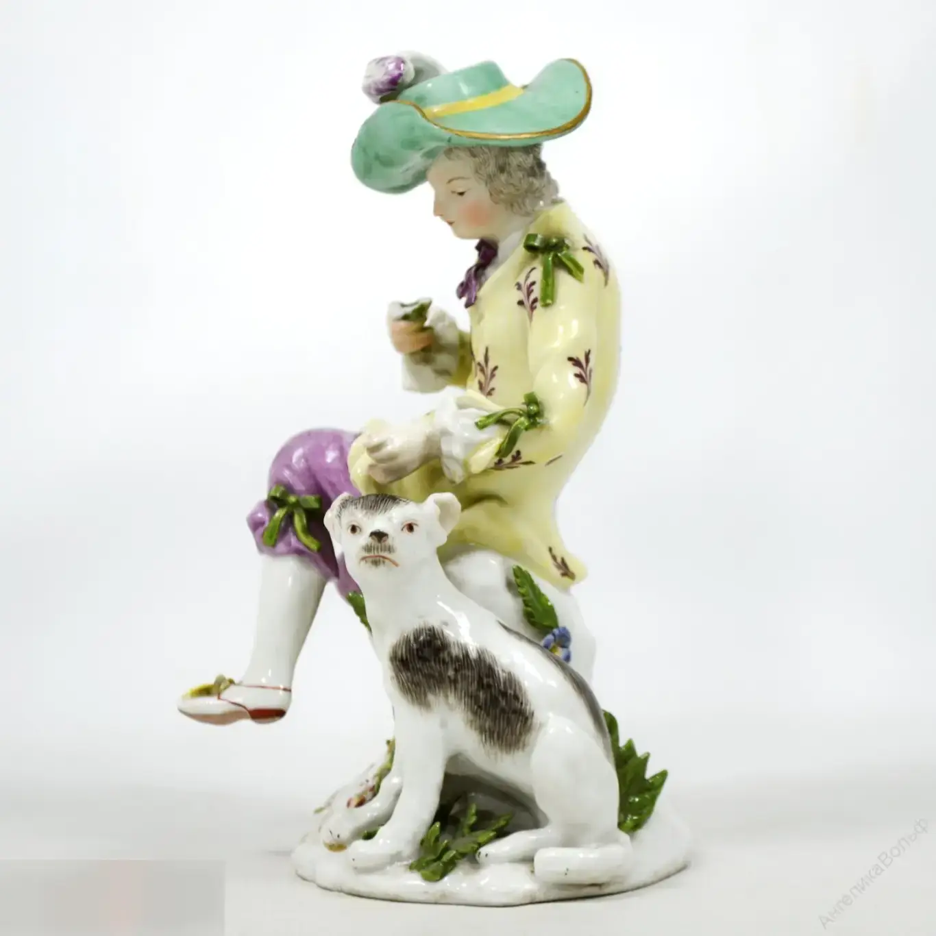 Edme Samson статуэтка фарфор Франция 19 век 3