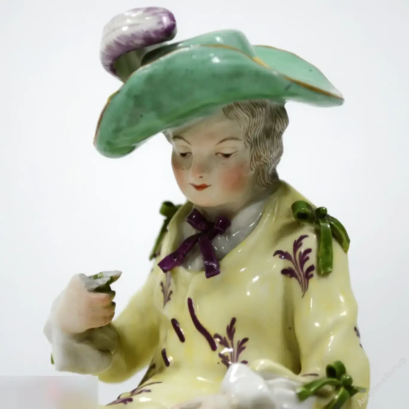 Edme Samson статуэтка фарфор Франция 19 век 4