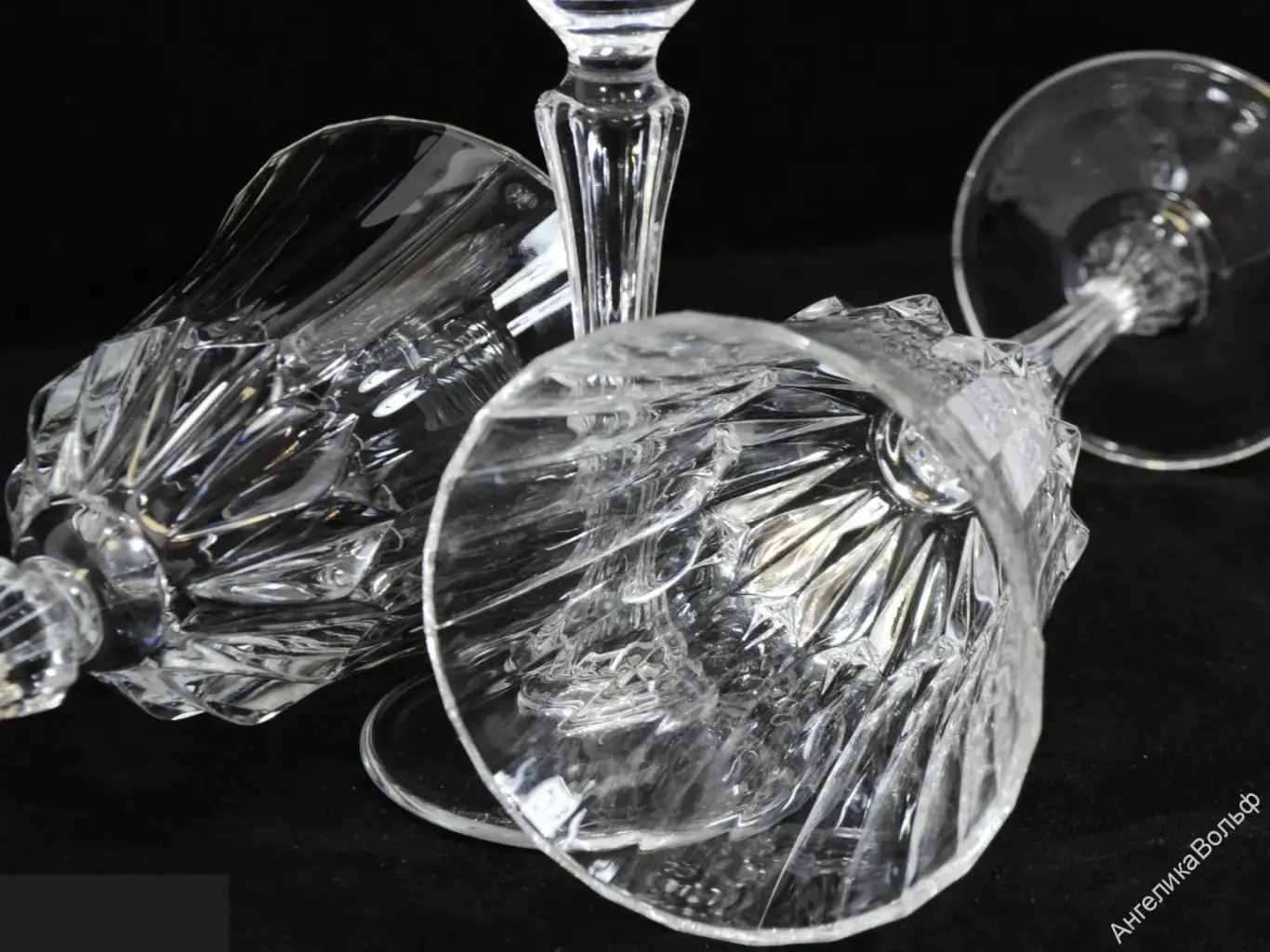 Baccarat Баккара хрусталь бокал вино Франция 2