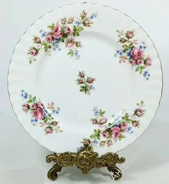 Англия Royal Albert Тарелки розы фарфор Moss rose