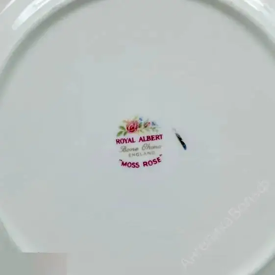 Англия Royal Albert Тарелки розы фарфор Moss rose 5