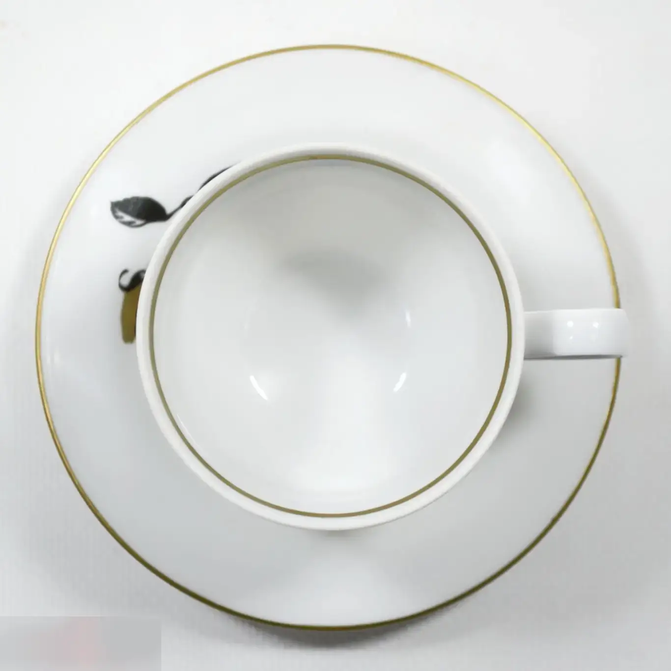 Ilmenau Германия кофейный комплект фарфор розы золото 2