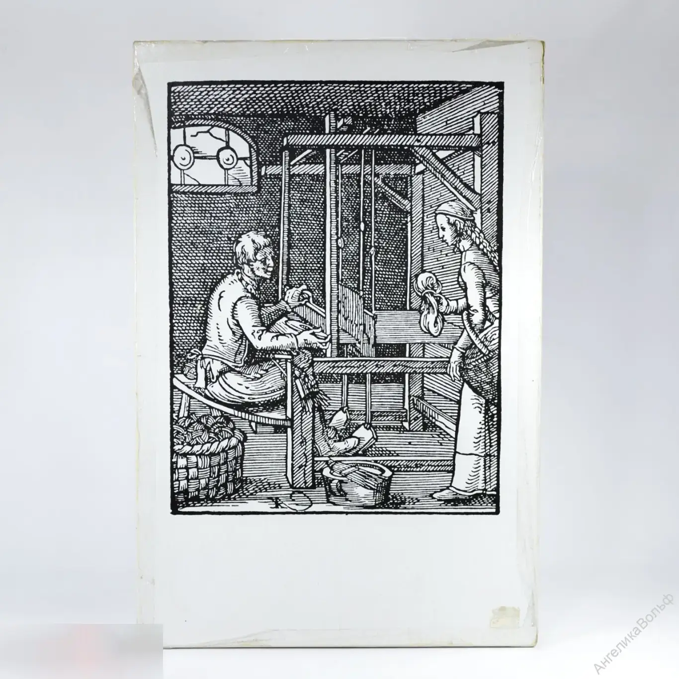 Винтаж комплект скатерть салфетки лен Германия 3