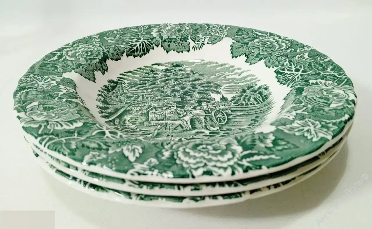 Англия Тарелка Enoch Woods English Scenery 1