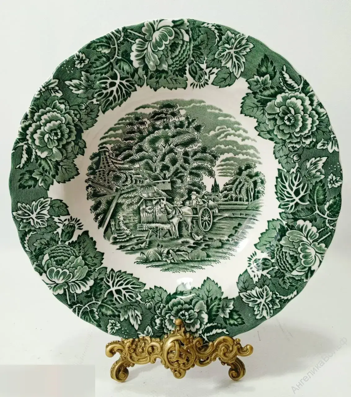 Англия Тарелка Enoch Woods English Scenery 2