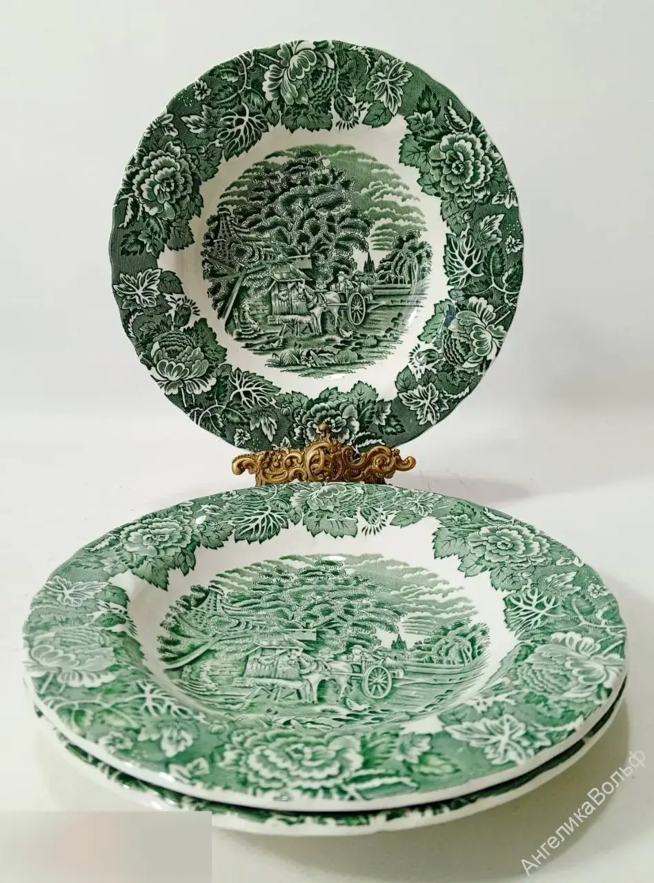 Англия Тарелка Enoch Woods English Scenery 3