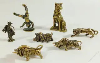 Бронза латунь винтаж Германия статуэтки фигурки