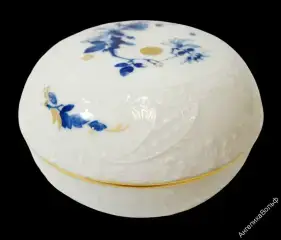 Meissen Винтаж шкатулка фарфор роспись Германия