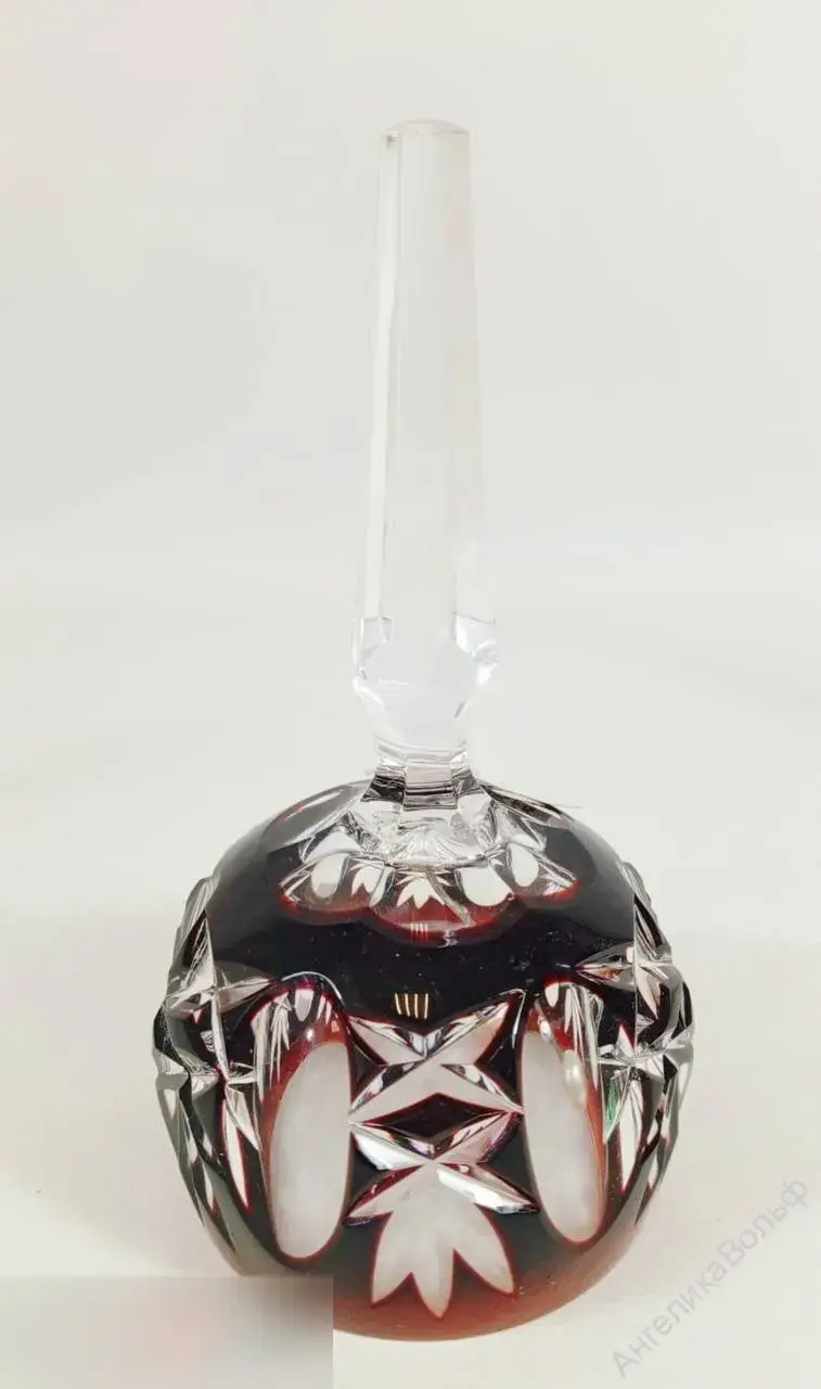 Nachtmann Peill Putzler цветной хрусталь колокольчик 4