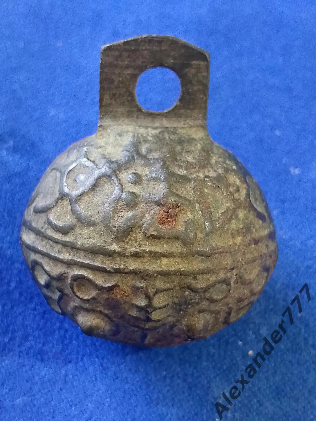 Тигровый бубенчик, Китай династия Цинь, редкие иероглифы.