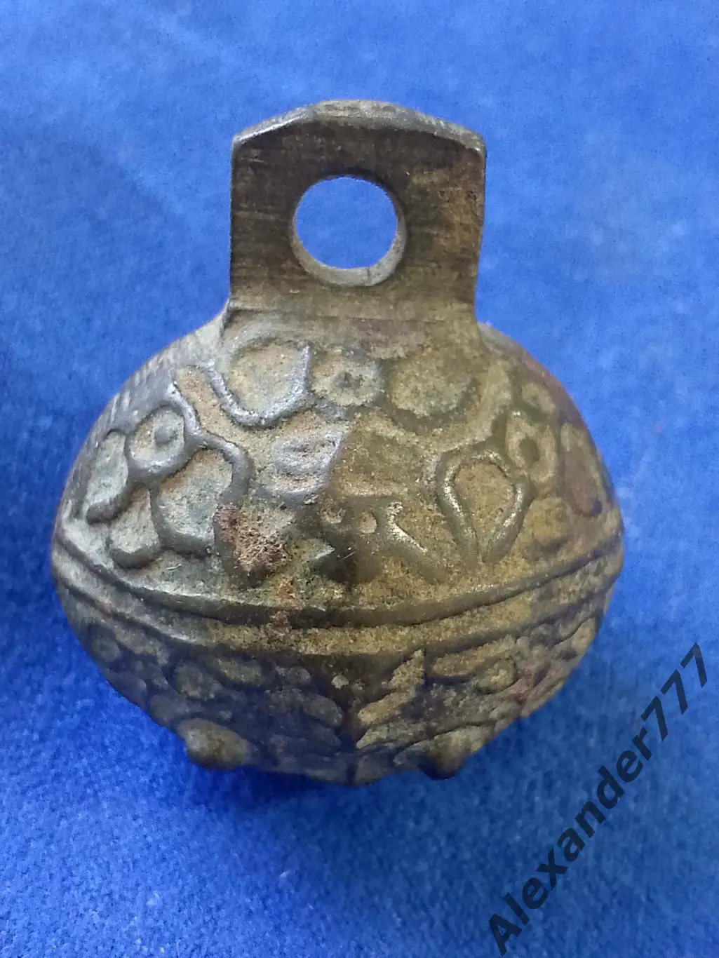 Тигровый бубенчик, Китай династия Цинь, редкие иероглифы. 1