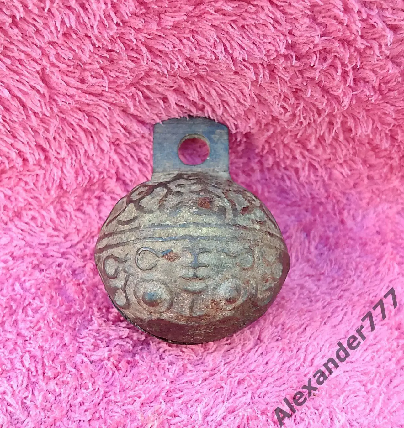 Тигровый бубенчик, Китай династия Цинь, редкие иероглифы. 3