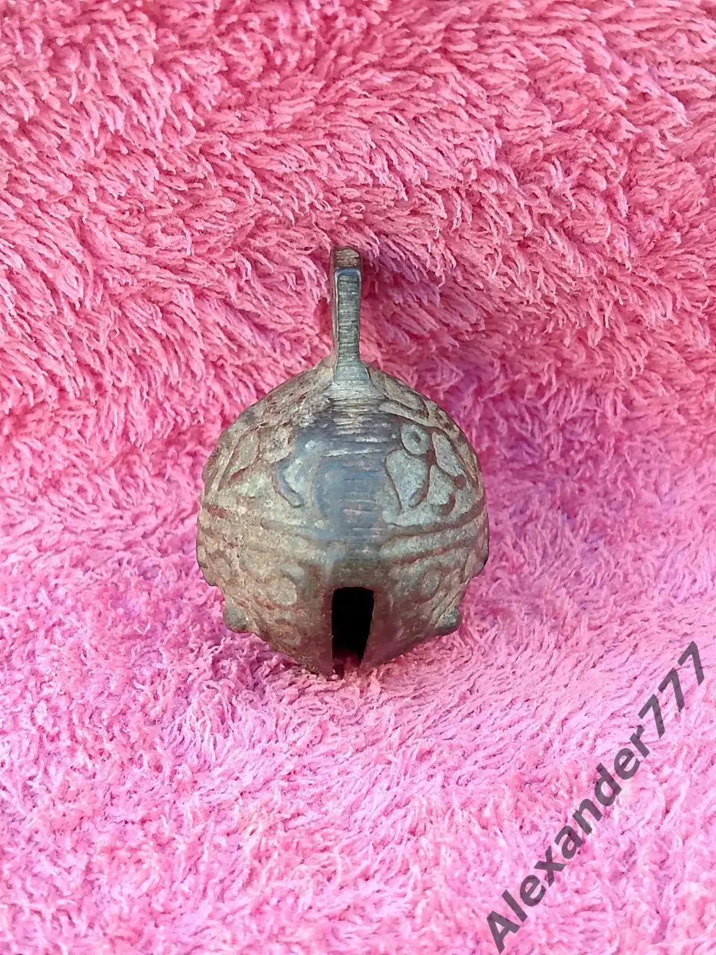 Тигровый бубенчик, Китай династия Цинь, редкие иероглифы. 4