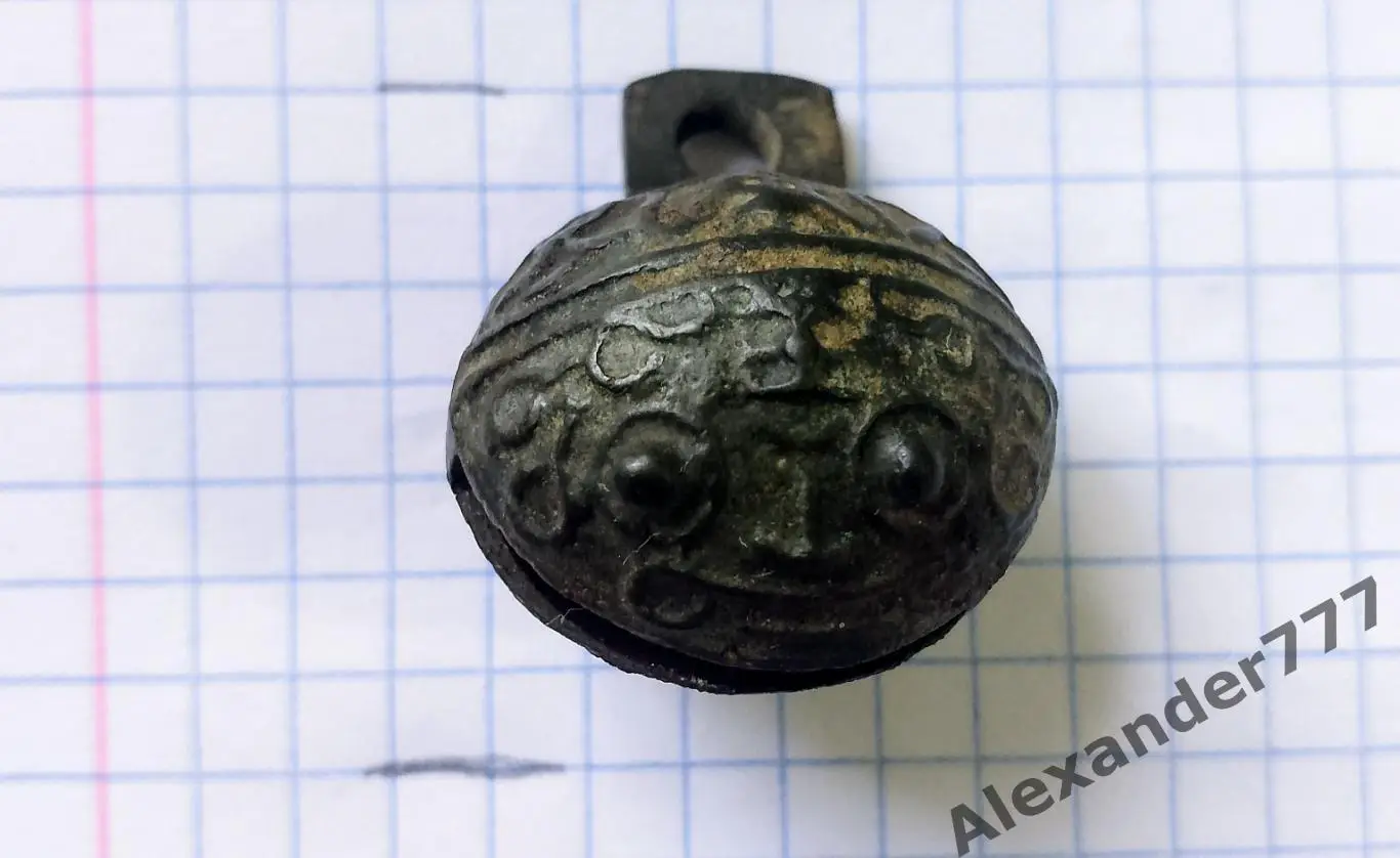 Тигровый бубенчик, Китай династия Цинь, редкие иероглифы. 7