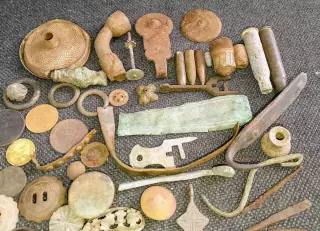 Копанина, наконечники, средневековье.