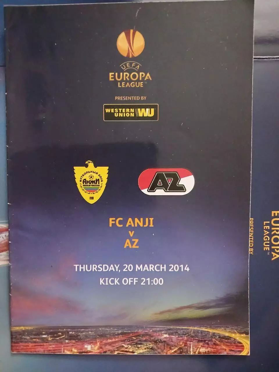 Сезон 2013/14 г.г. Анжи - АЗ