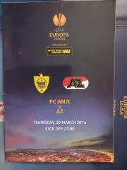 Сезон 2013/14 г.г. Анжи - АЗ