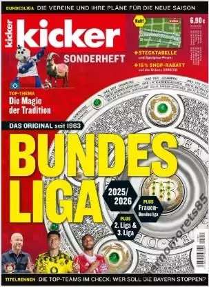 Kicker Бундеслига Сезон 2025 - 26 Спецвыпуск