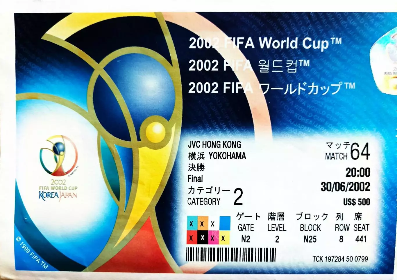 Финал ЧМ 2002 .