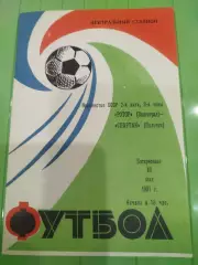 Ротор - Спартак Нальчик 1981