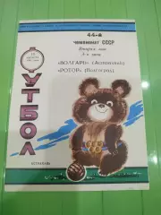 Волгарь - Ротор 1981