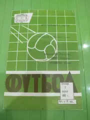 Ротор - Локомотив 1982 вторая обложка