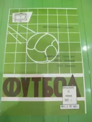 Ротор - СКА Хабаровск 1982