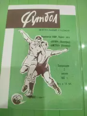 Ротор - Нистру 1982