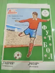 Таврия - Ротор 1982