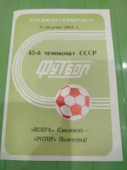 Искра - Ротор 1982