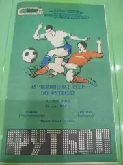 Заря - Ротор 1982