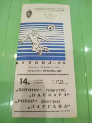 Даугава - Ротор 1983