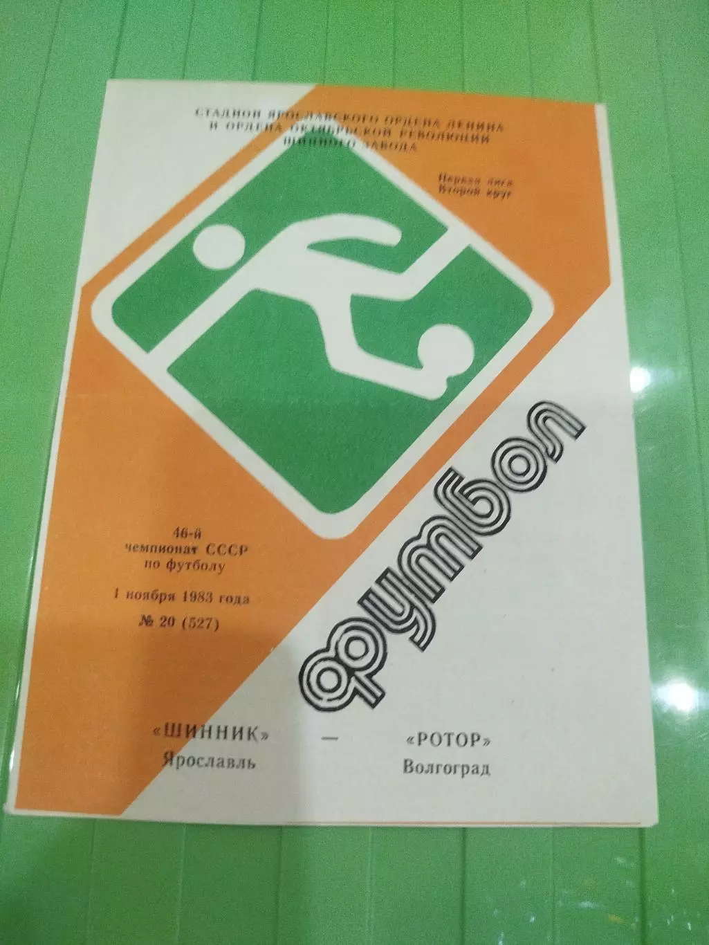 Шинник - Ротор 1983