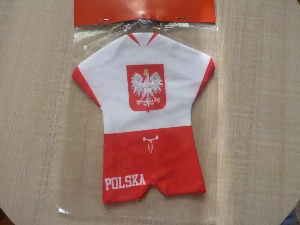 сборная Польши, форма. на авто с присоской.
