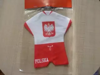 сборная Польши, форма. на авто с присоской.