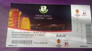 Шемрок Роверс - Рубин Казань 2011