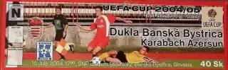 Дукла Банска Бистрица - Карабах 2004
