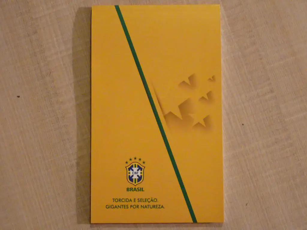 Бразилия 2018 блокнот