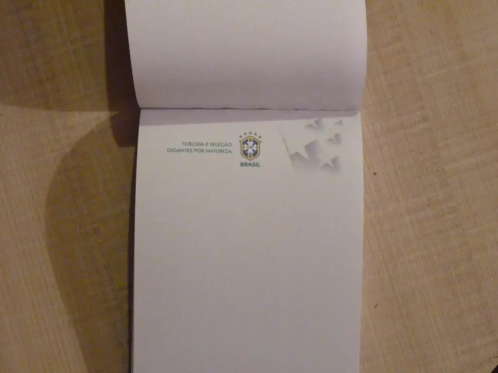 Бразилия 2018 блокнот 1