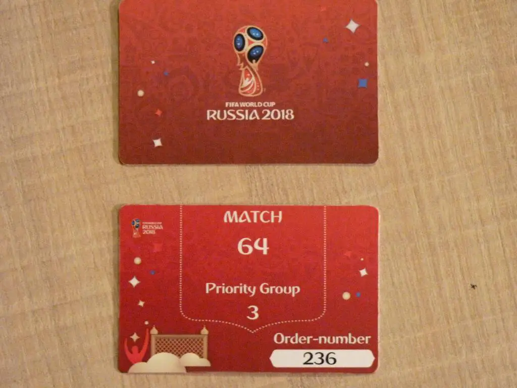 Карточка медиа-пресса матч номер 64 -финал *