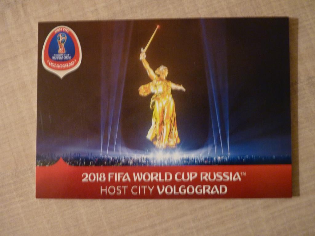 Волгоград 2018 Чемпионат мира Мать Родина ночная