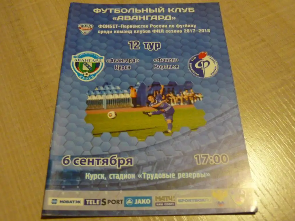 Авангард Курск - Факел Воронеж 2017