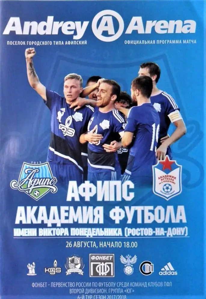 Афипс - Академия Ростов на Дону 2017