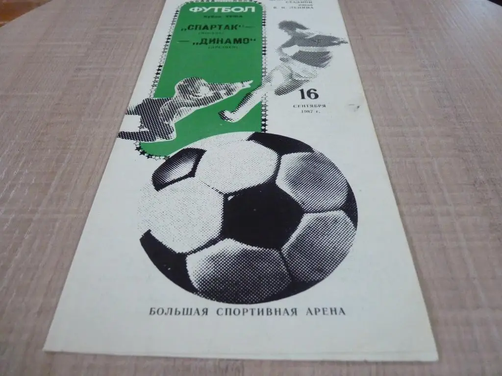 Спартак - Динамо Дрезден 1987